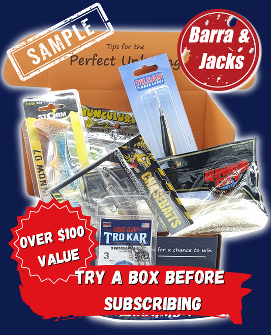 Saltwater Barra & Jacks One Off Box