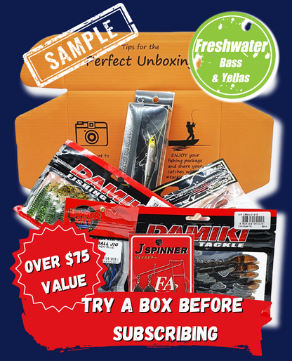Lucky Tackle Fishing Lure Subscription Box Lucky Tackle Box Bass